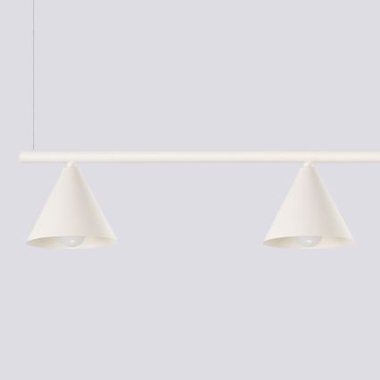 Luster na sajli NOX 4xE14/10W/230V krem boje