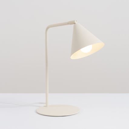 Stolna lampa NOX 1xE14/10W/230V kremasta