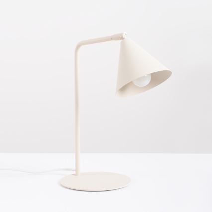 Stolna lampa NOX 1xE14/10W/230V kremasta