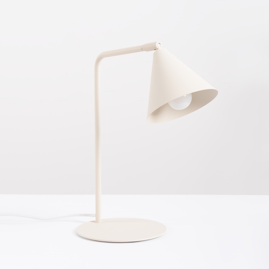 Stolna lampa NOX 1xE14/10W/230V kremasta