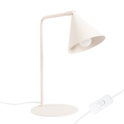 Stolna lampa NOX 1xE14/10W/230V kremasta