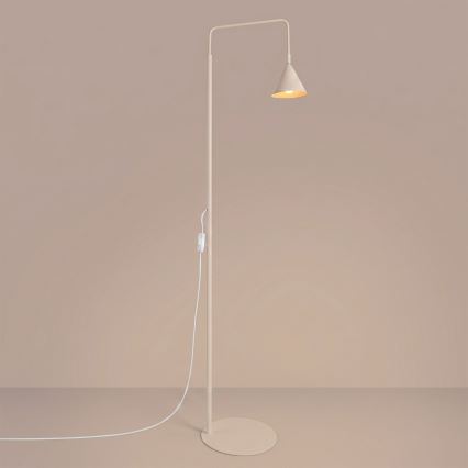 Podna lampa NOX 1xE14/10W/230V krem boje