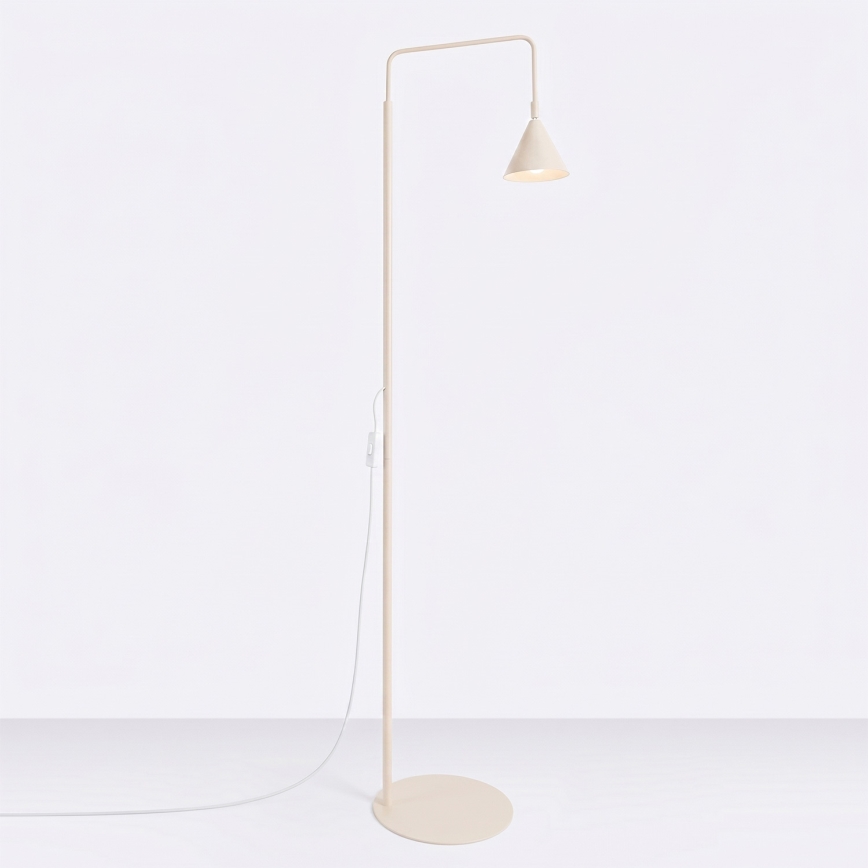 Podna lampa NOX 1xE14/10W/230V krem boje