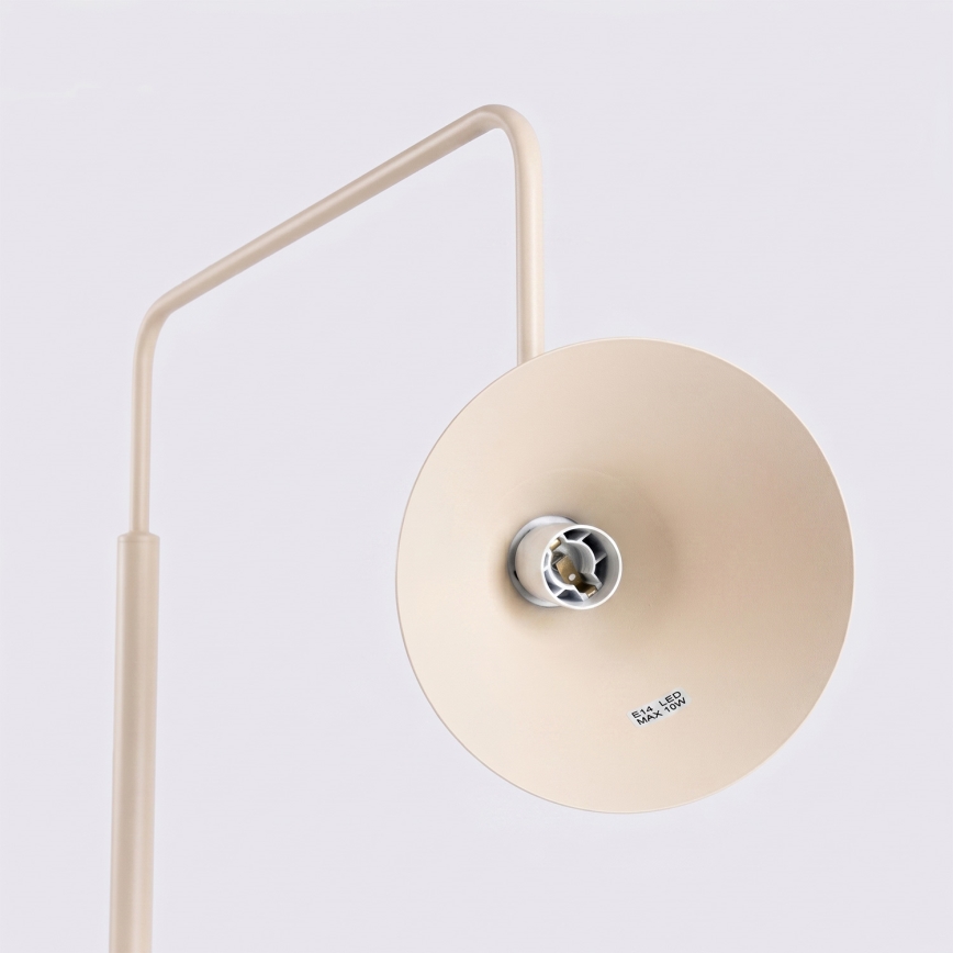 Podna lampa NOX 1xE14/10W/230V krem boje