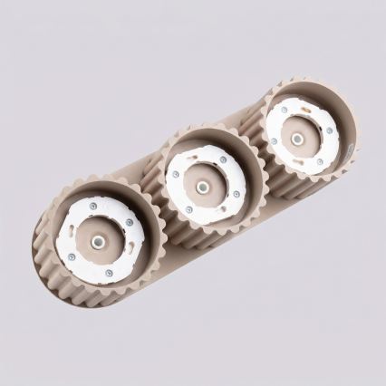 Bodno svjetlo AURA 3xGX53/10W/230V taupe
