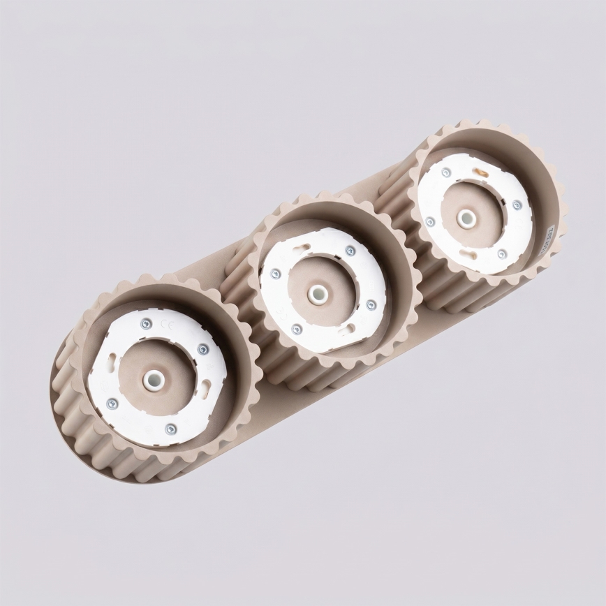 Bodno svjetlo AURA 3xGX53/10W/230V taupe
