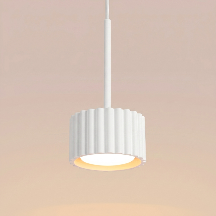 Viseći luster AURA na kabelu 1xGX53/10W/230V, bijela