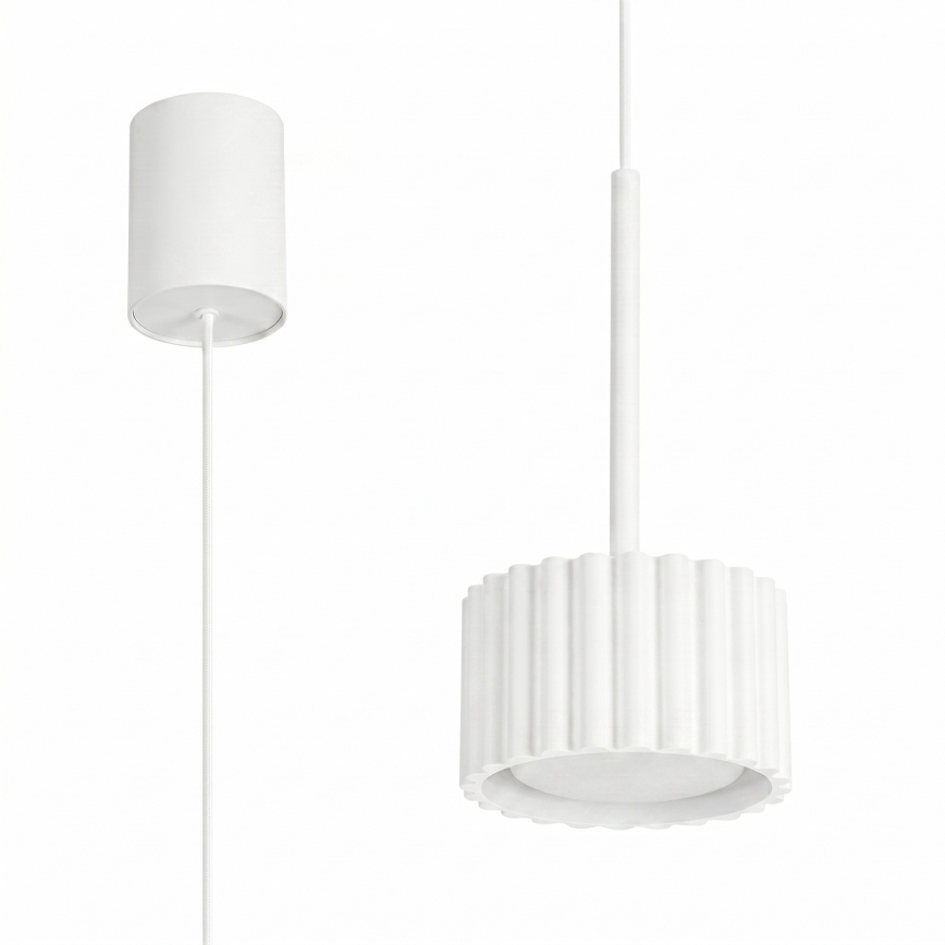 Viseći luster AURA na kabelu 1xGX53/10W/230V, bijela