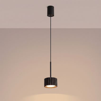 Luster na sajli AURA 1xGX53/10W/230V crna