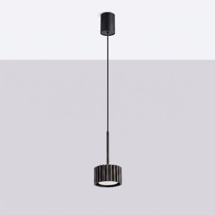 Luster na sajli AURA 1xGX53/10W/230V crna