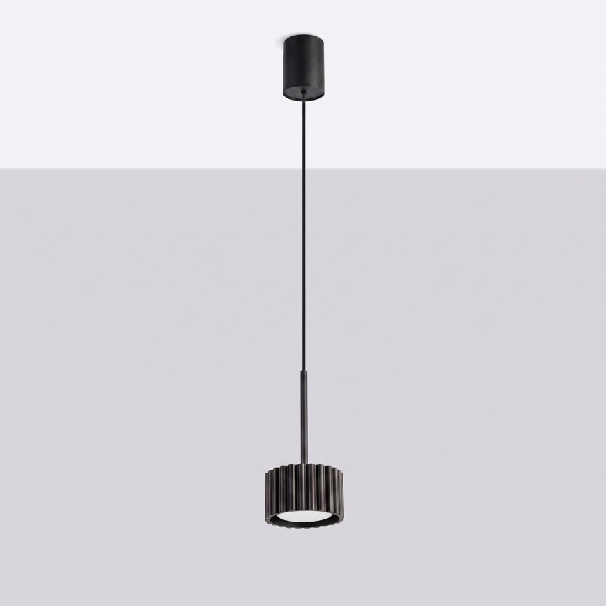 Luster na sajli AURA 1xGX53/10W/230V crna