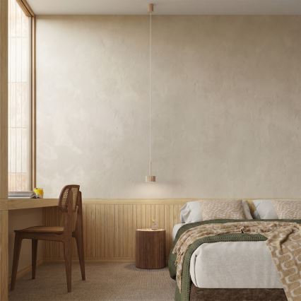Luster na sajli AURA 1xGX53/10W/230V krem boje