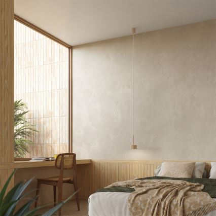 Luster na sajli AURA 1xGX53/10W/230V krem boje