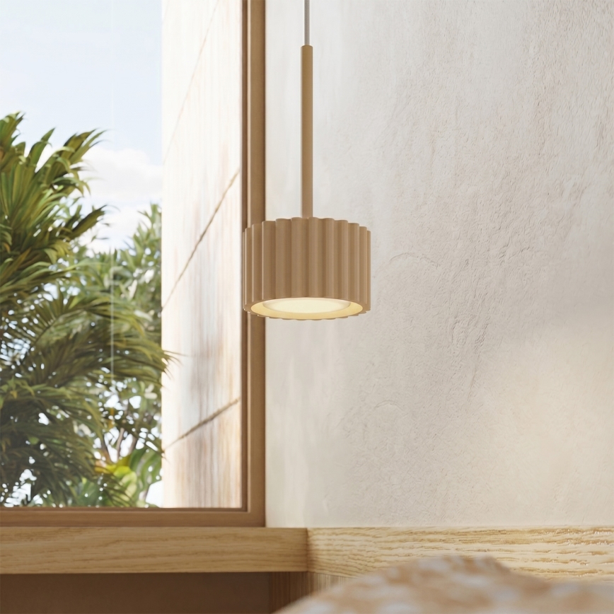 Luster na sajli AURA 1xGX53/10W/230V krem boje
