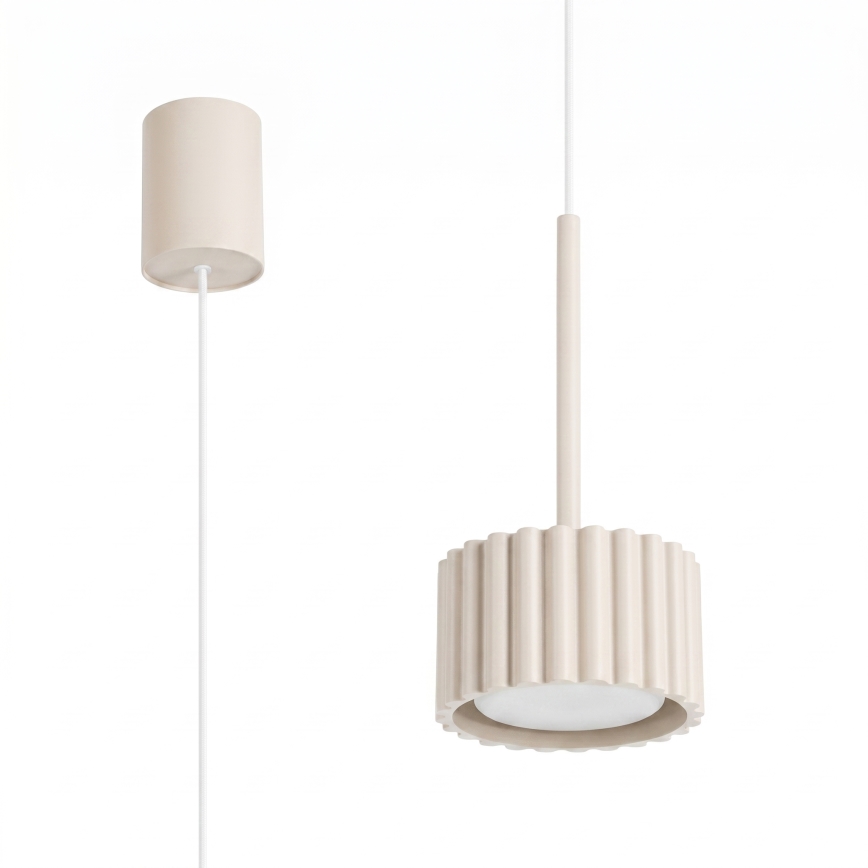 Luster na sajli AURA 1xGX53/10W/230V krem boje