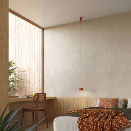 Luster na kabelu AURA 1xGX53/10W/230V crvena