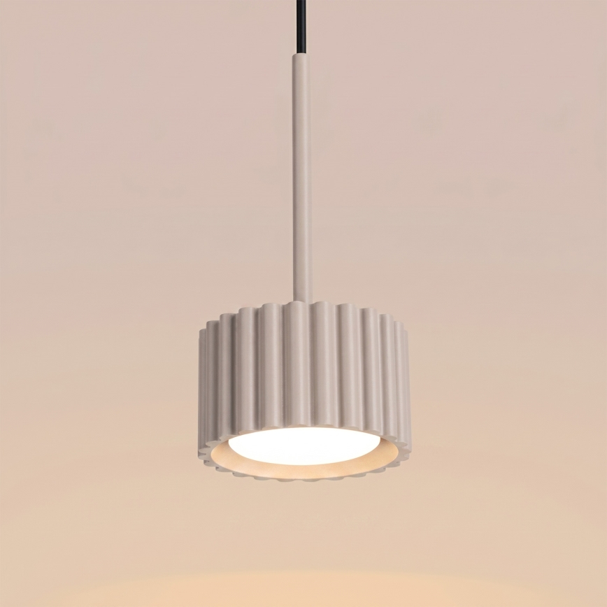 Luster na sajli AURA 1xGX53/10W/230V smeđe-siva