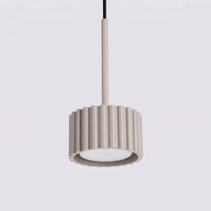 Luster na sajli AURA 1xGX53/10W/230V smeđe-siva