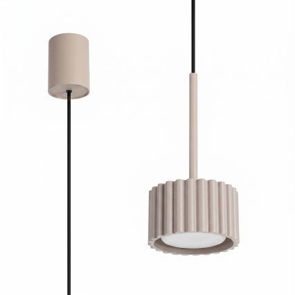 Luster na sajli AURA 1xGX53/10W/230V smeđe-siva