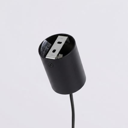 Luster na sajli AURA 4xGX53/10W/230V crna