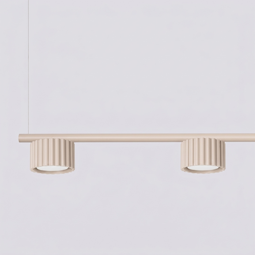 Luster na sajli AURA 4xGX53/10W/230V krem boje