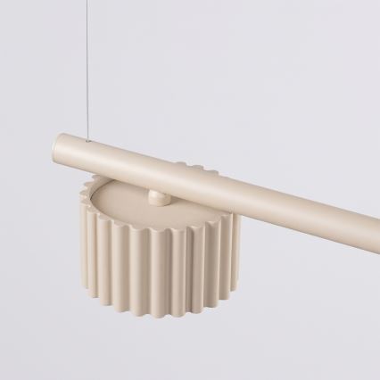 Luster na sajli AURA 4xGX53/10W/230V krem boje