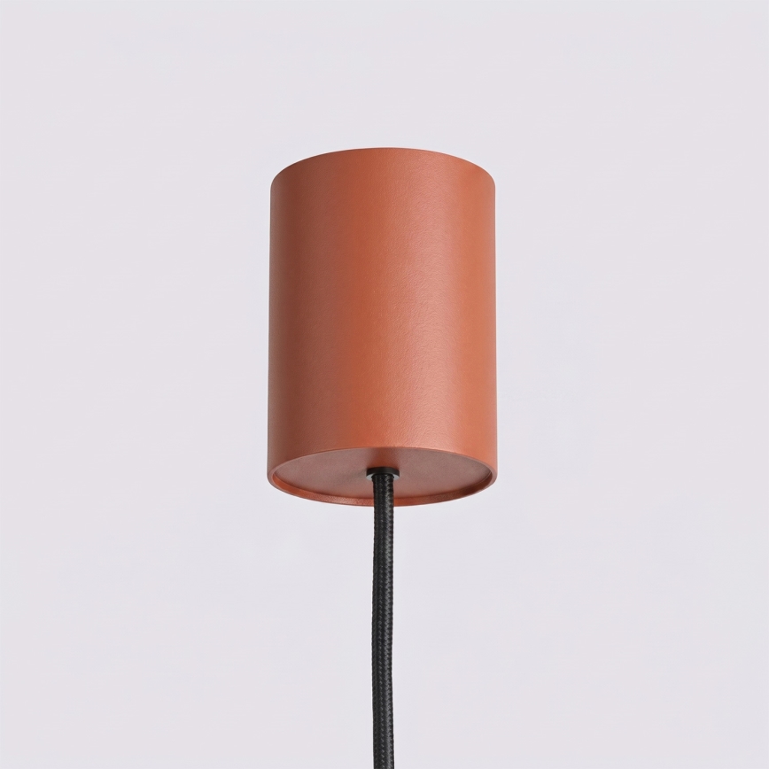 Luster AURA na kabelu 4xGX53/10W/230V, crvena