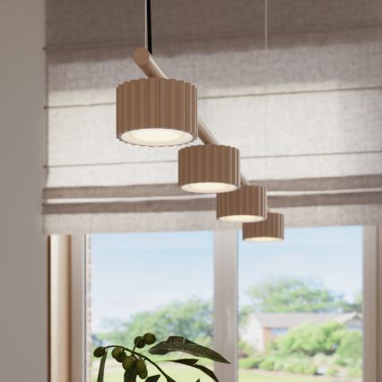 Viseći luster AURA na kablu 4xGX53/10W/230V taupe