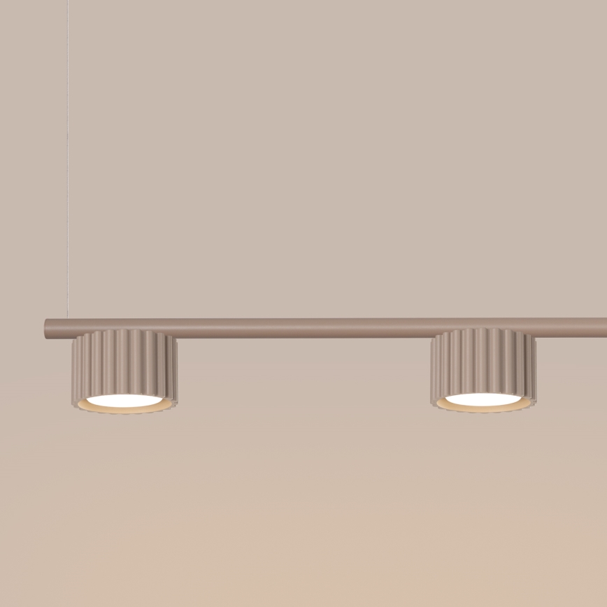 Viseći luster AURA na kablu 4xGX53/10W/230V taupe