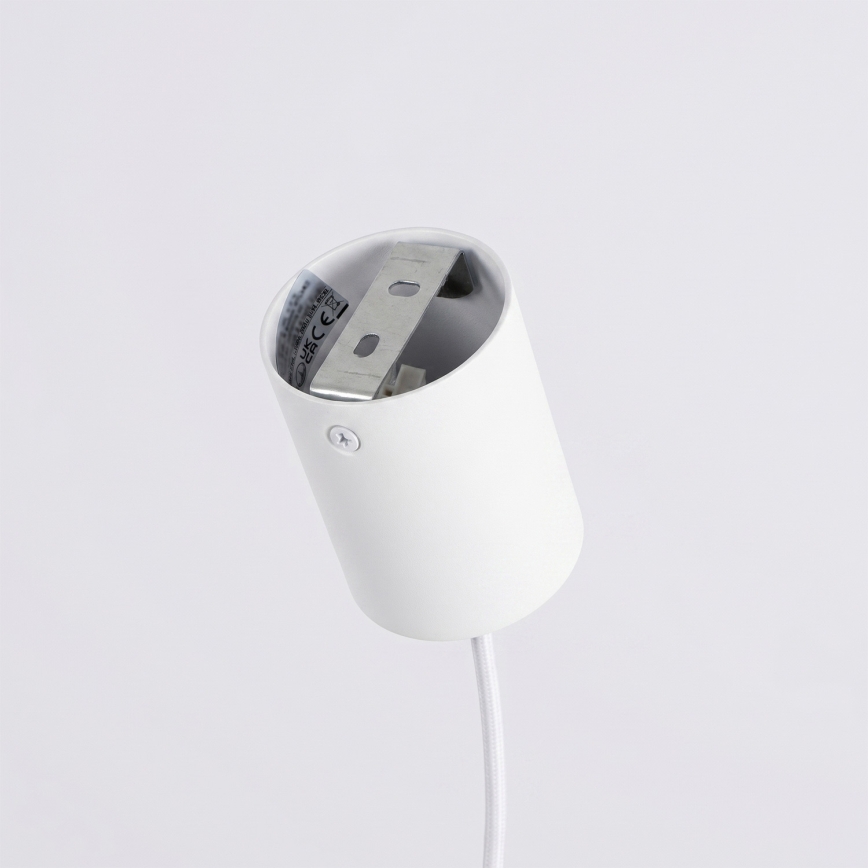 Luster na sajli KARBON 4xGU10/10W/230V bijeli
