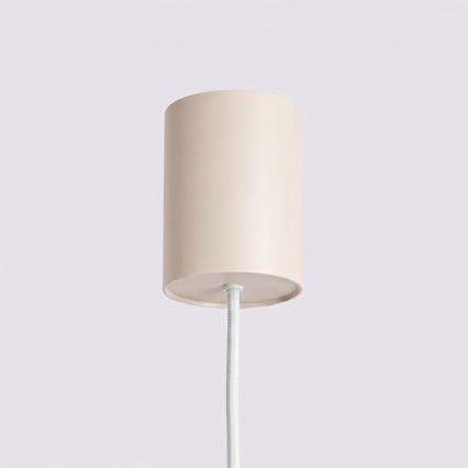 Luster na sajli KARBON 4xGU10/10W/230V krem boje