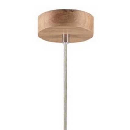 Luster na užetu ALESSANDRO 1xE27/60W/230V hrast