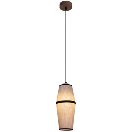 Luster na sajli AMIGO 1xE27/25W/230V hrast