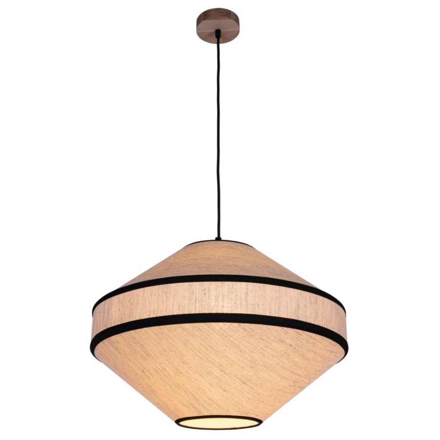 Luster na sajli AMIGO 1xE27/60W/230V hrast – FSC certificirano