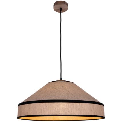 Luster na sajli AMIGO 1xE27/60W/230V hrast