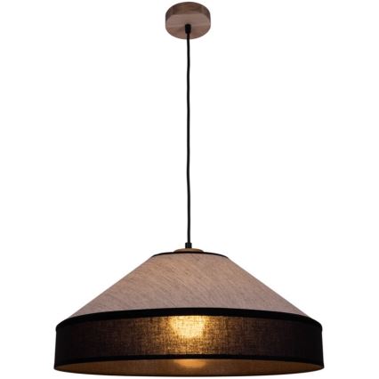 Luster na kabelu AMIGO 1xE27/60W/230V hrast