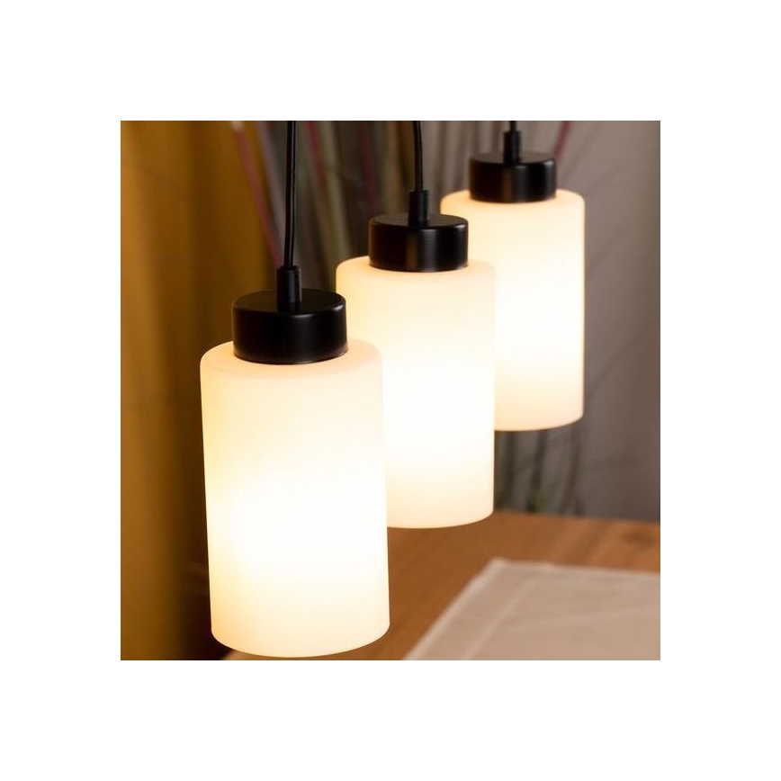 Luster na sajli BOSCO 3xE27/60W/230V – FSC certificirano