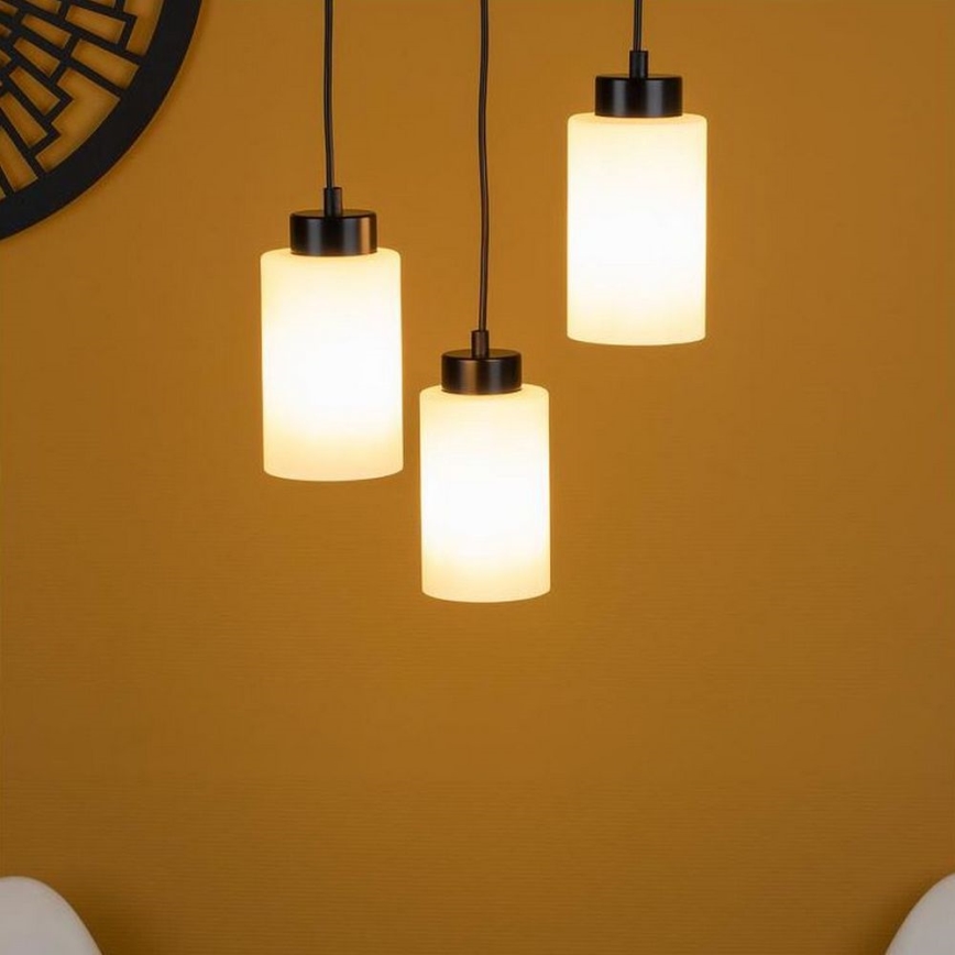 Luster na užetu BOSCO 3xE27/60W/230V