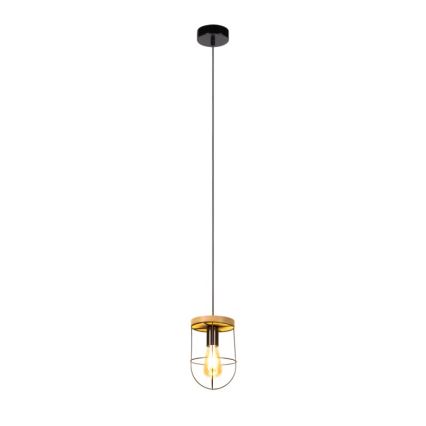 Luster na sajli NETUNO 1xE27/60W/230V hrast