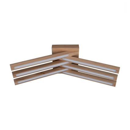 LED stropni luster LINUS 6xLED/4,5W/230V matni hrast