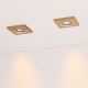SET 3x LED Ugradbena svjetiljka VITAR 1xGU10/5W/230V hrast – FSC certificirano
