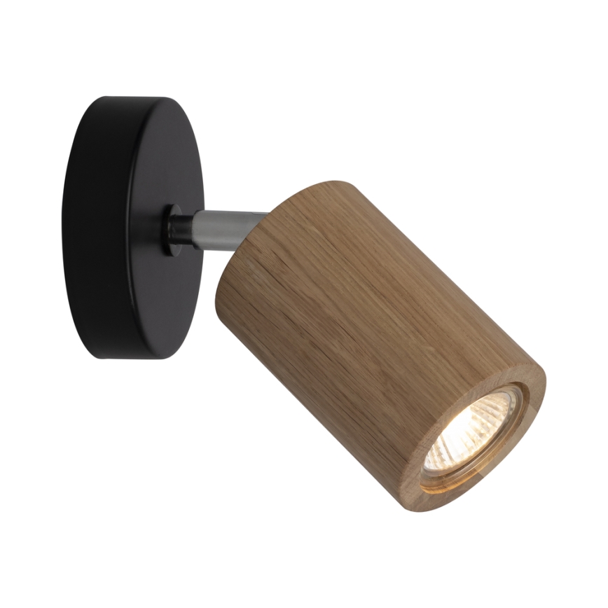 LED zidna točkasta svjetiljka MATTI 1xGU10/5W/230V hrast