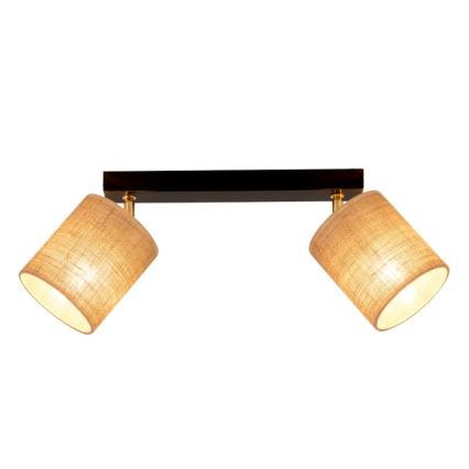 Stropna ugradna svjetiljka JUTE 2xE27/25W/230V