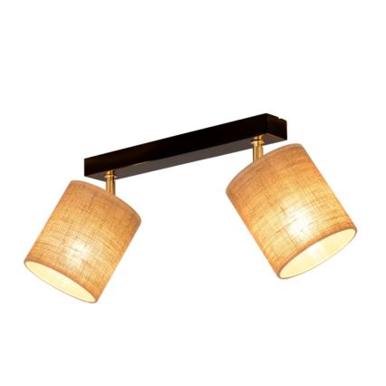 Stropna ugradna svjetiljka JUTE 2xE27/25W/230V