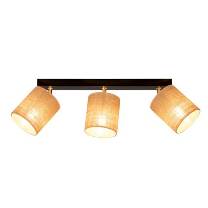 Stropna ugradna svjetiljka JUTE 3xE27/25W/230V