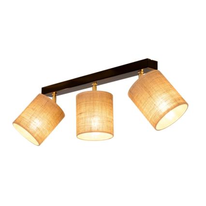 Stropna ugradna svjetiljka JUTE 3xE27/25W/230V