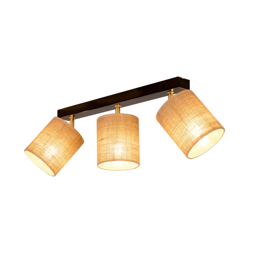 Stropna ugradna svjetiljka JUTE 3xE27/25W/230V