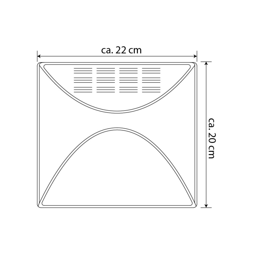 LED Solarni kućni broj LED/3x0,1W/2,4V 1200 mAh IP44
