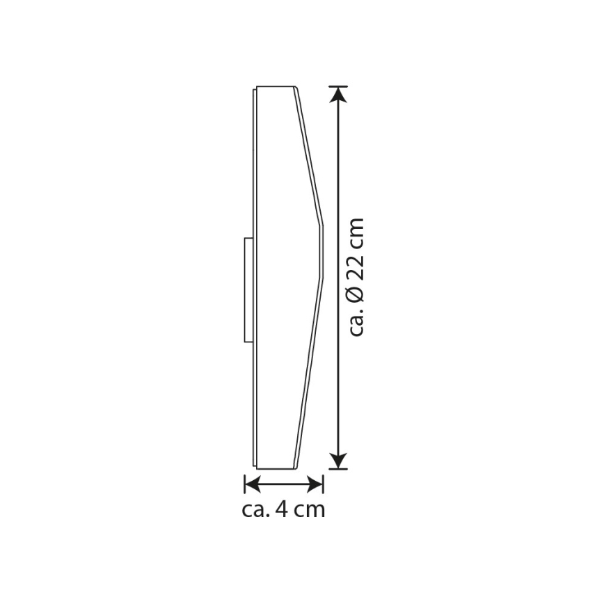 LED Solarni kućni broj LED/3x0,1W/2,4V 1200 mAh IP44