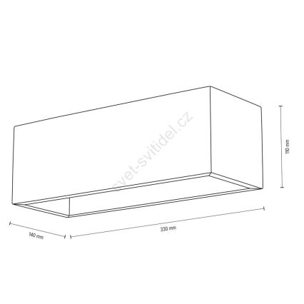 Zidna svjetiljka KENZO 2xG9/6W/230V bor – FSC certificirano